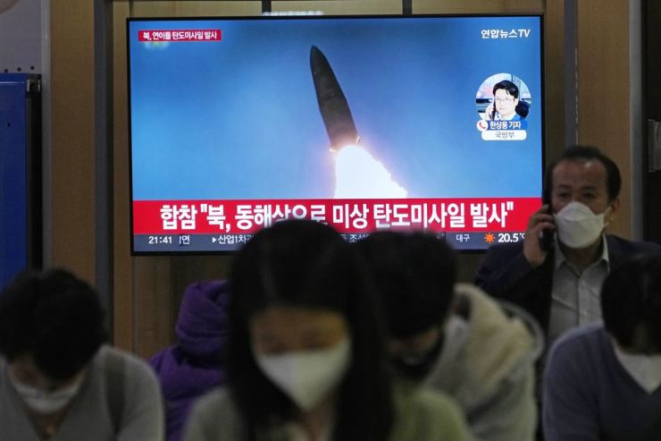 उत्तर कोरियाद्वारा पुर्वी सागरमा दुई ब्यालिस्टिक मिसाइल प्रहार
