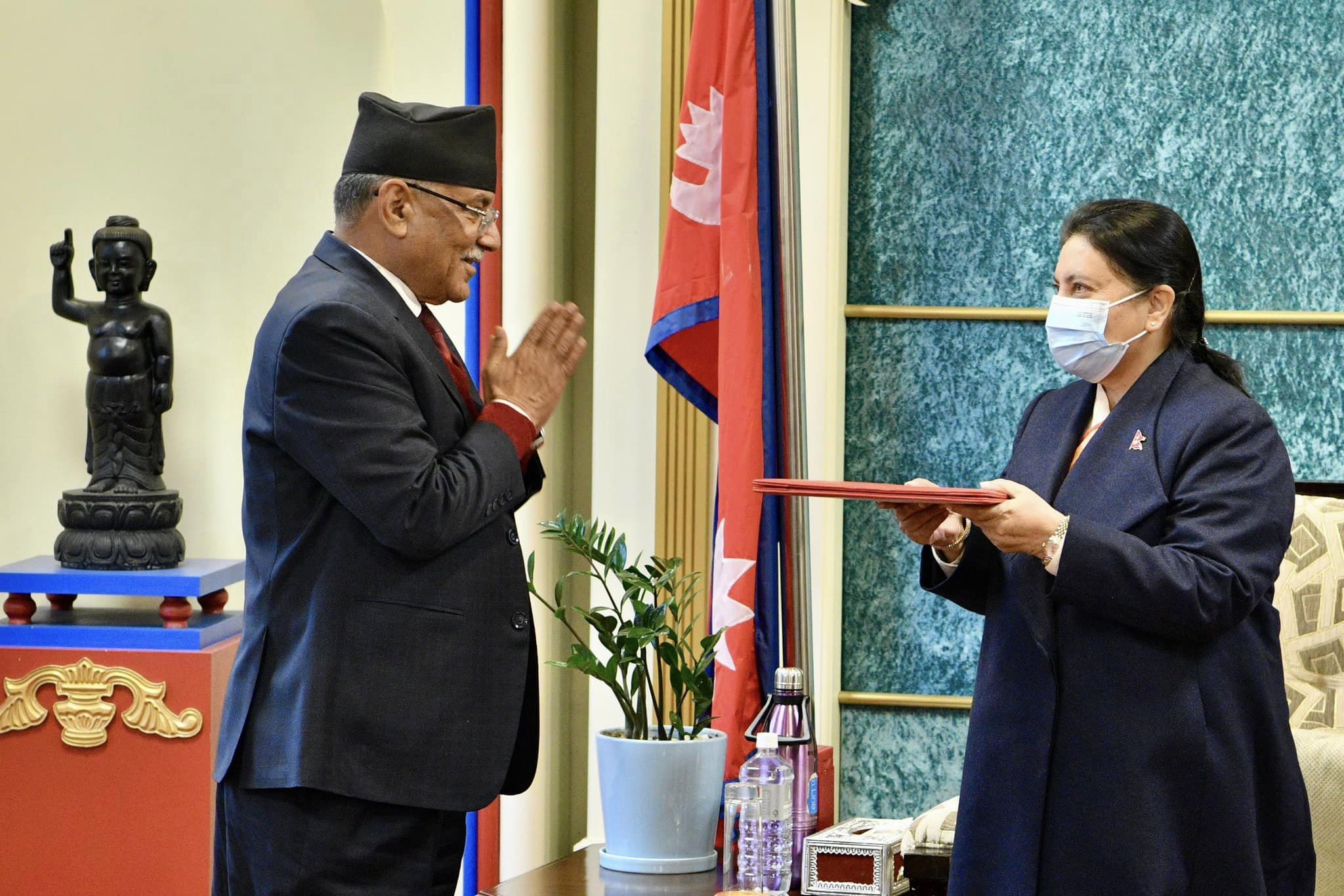 प्रचण्ड’ प्रधानमन्त्रीमा नियुक्त