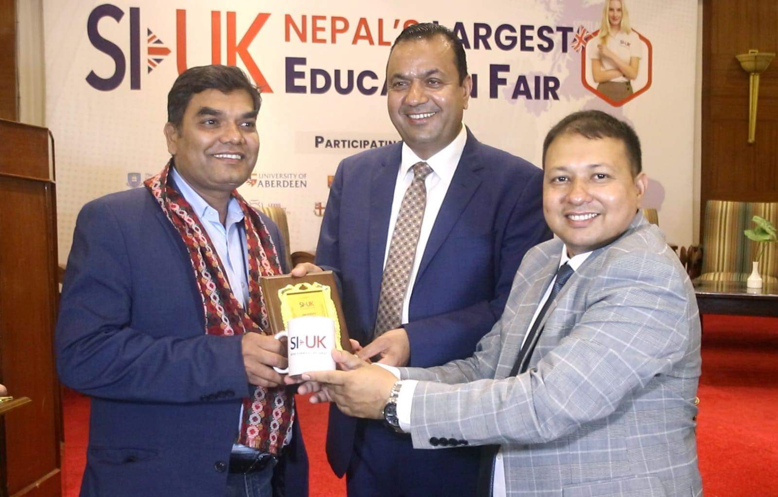 एसआई युके नेपालको  ‘दि लार्जेस्ट युके एजुकेसन फेयर २०२२’सम्पन्न